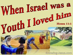 Hosea 11:1